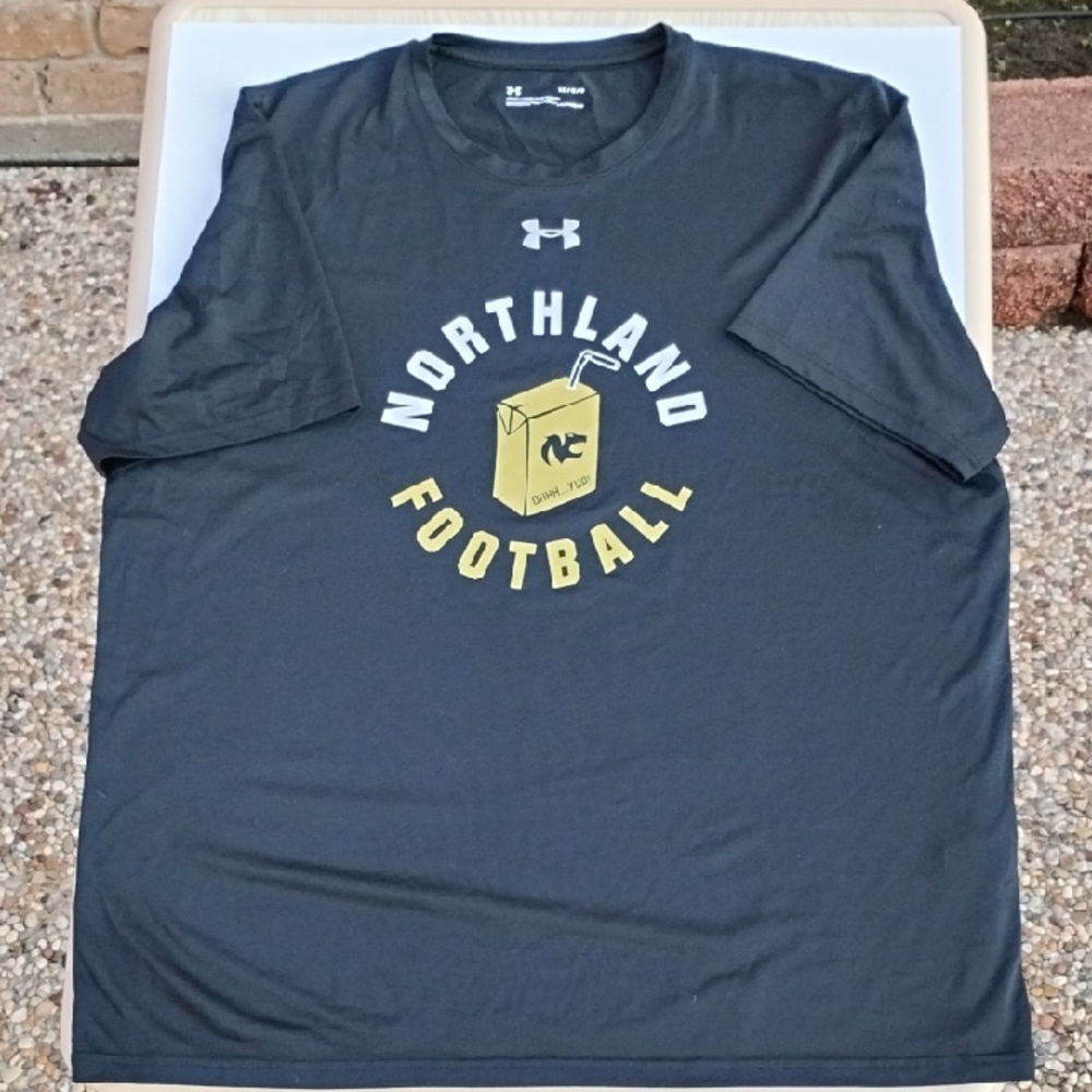 Under Armour Black Northland Football Tee